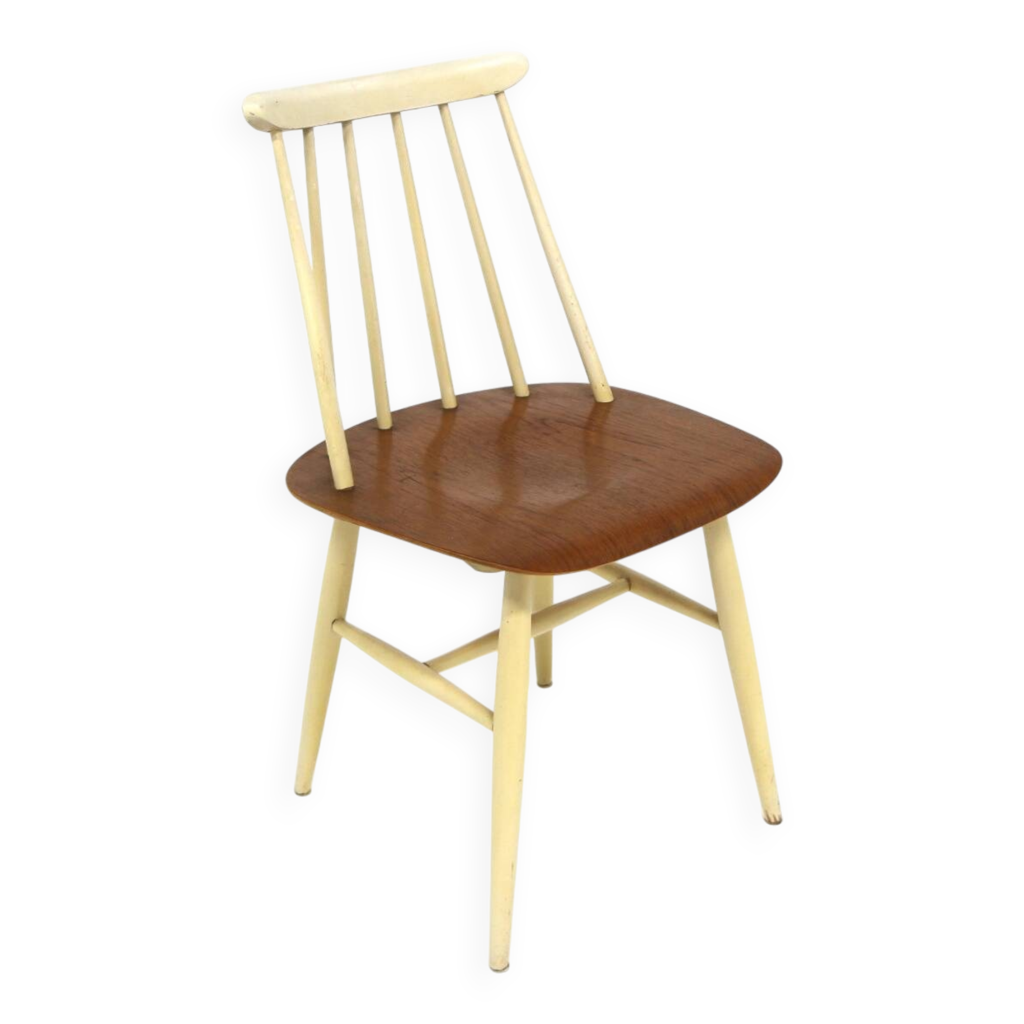 Scandinavian "pinnstol" Fanett chair by Ilmari Tapiovaara, Sweden, 1960