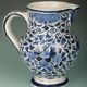 Petit pichet faîence 18e Siècle Delft, Pieter Adriaen Pynacker