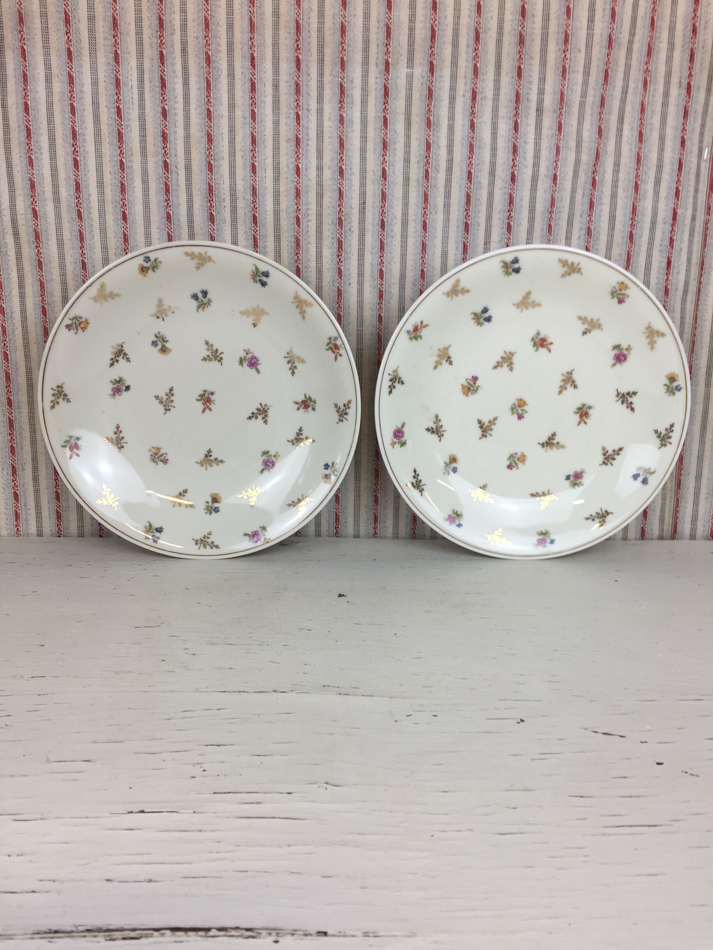 Duo vintage standing cut made in France Limoges