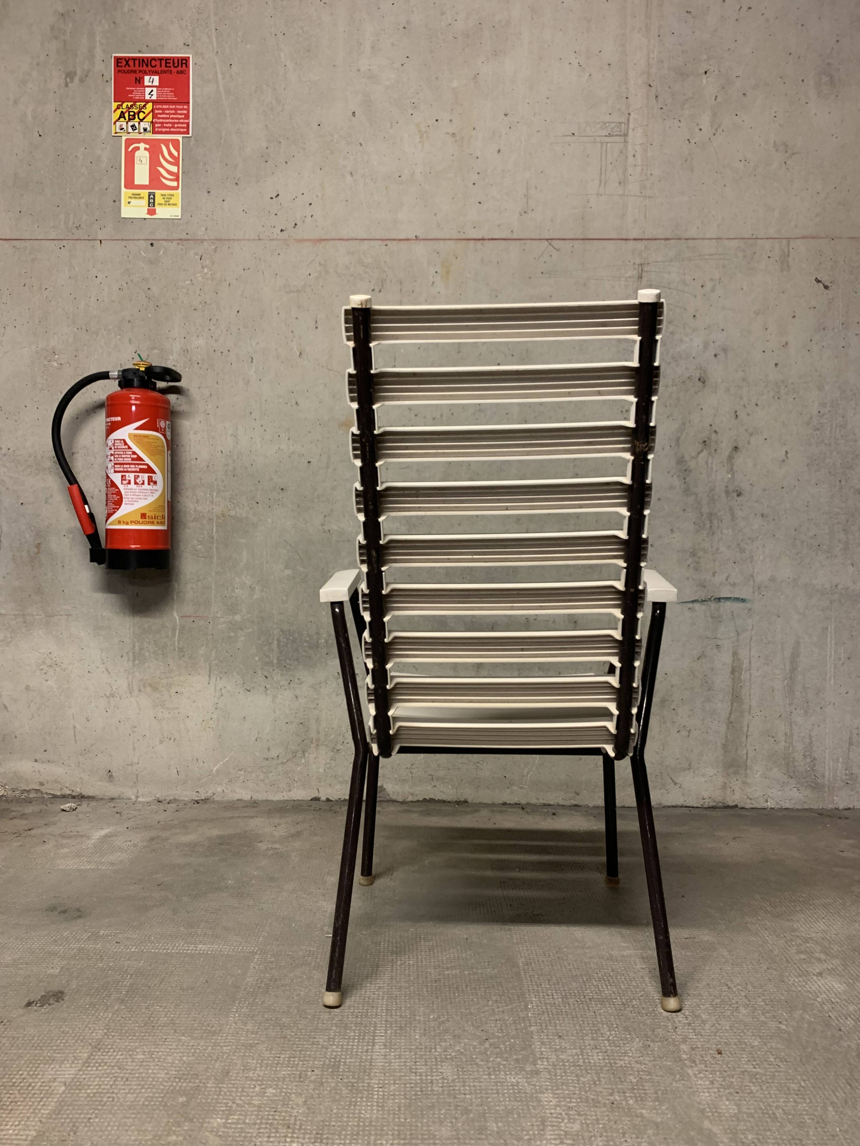 Vintage Garden Furniture Chairs Retro Design 70's Armchair