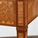 Mahogany and marquetry games table, Art Nouveau, 1920