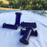 Set 6 glass knife holders