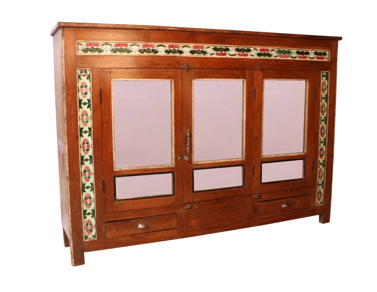Antique colonial sideboard in Burmese teak