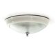 Moulded glass ceiling lamp, 1940s
