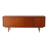 Vintage Scandinavian teak sideboard (220 cm)