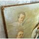 Large painting of the Virgin Mary