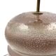 Mid-century modern brown ceramic lamp base,  France 1960s