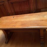 Solid oak coffee table