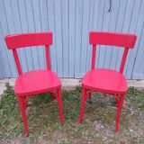 2 chaises bistrot anciennes