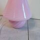 Pink mushroom lamp MURANO 70's