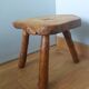 Brutalist tripod stool