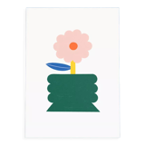 Un petit pot de fleur - affiche kids friendly