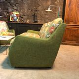 fauteuil chauffeuse  design vintage