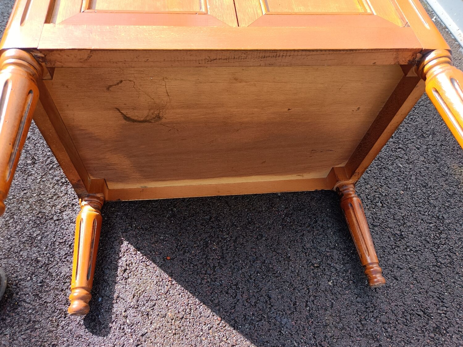 Old sideboard bedside Louis XVl style