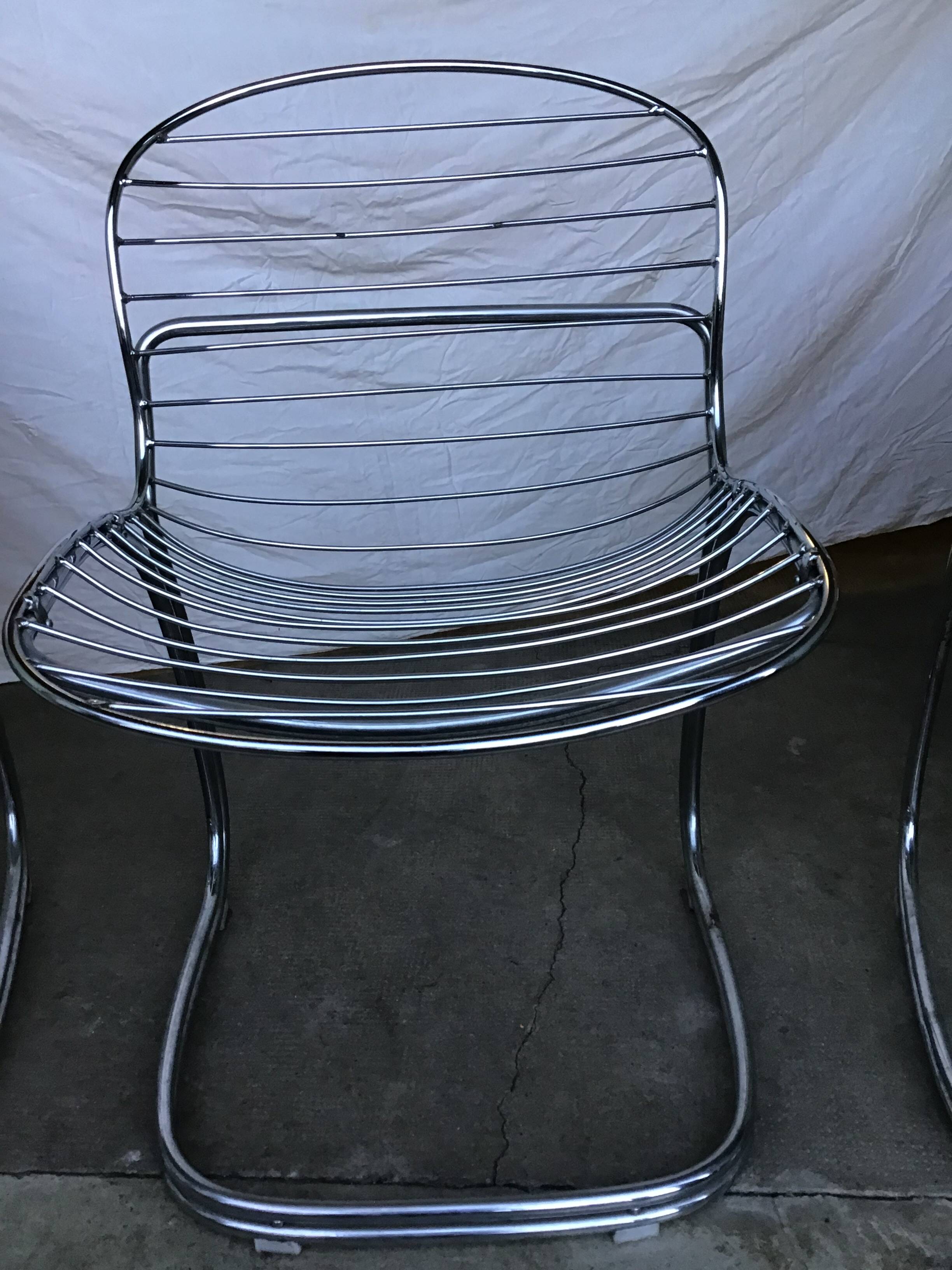 Lot de 3 chaises Sabrina Gastone Rinaldi