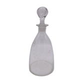 Carafe en verre ciselé