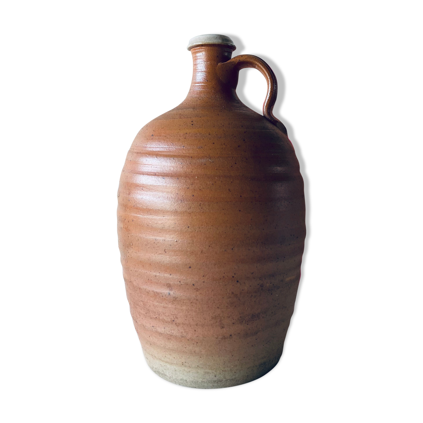 Ancient jug in Corsican pottery sandstone