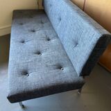 Gray sofa bench
