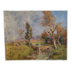 Country landscape signed