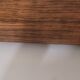 Porte magazine vintage impression bois et laiton