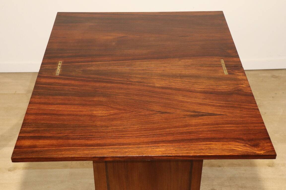 Art Deco "Portefeuille" table in rosewood - 1950