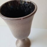 Set of 6 ceramic wine glasses Signed Vallauris Moby Jo's (By Marius Musarra