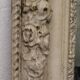 Antique 19th Century Mirror Carved Wood Frame 67x 55 Cm