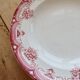 Shallow dish red iron clay Onnaing - Narcisse model
