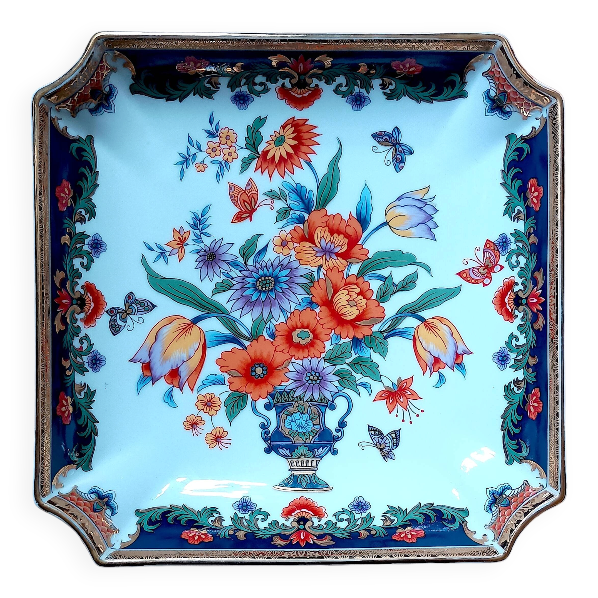 Imari porcelain catchall