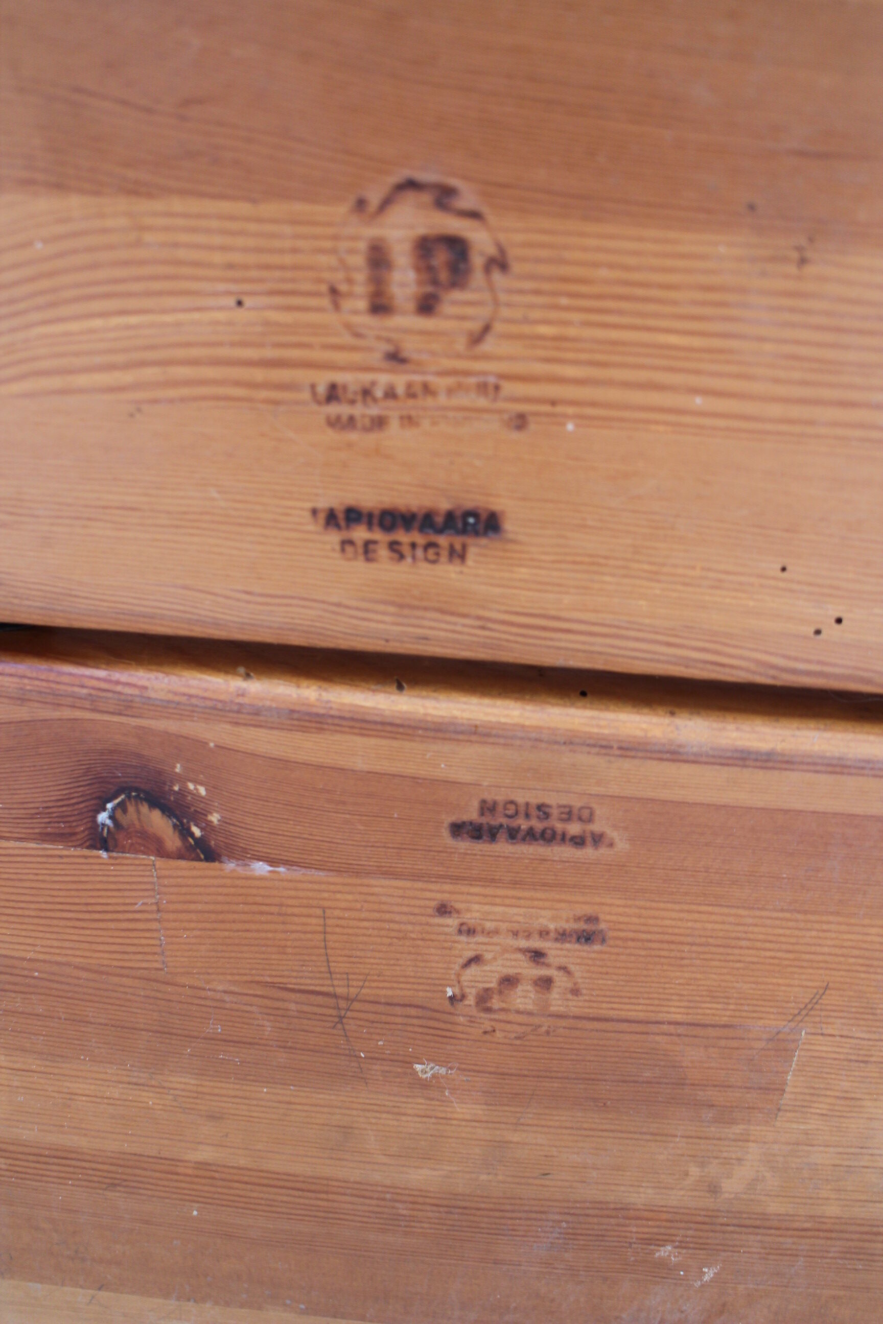 Table pirkka by Ilmari Tapiovaara