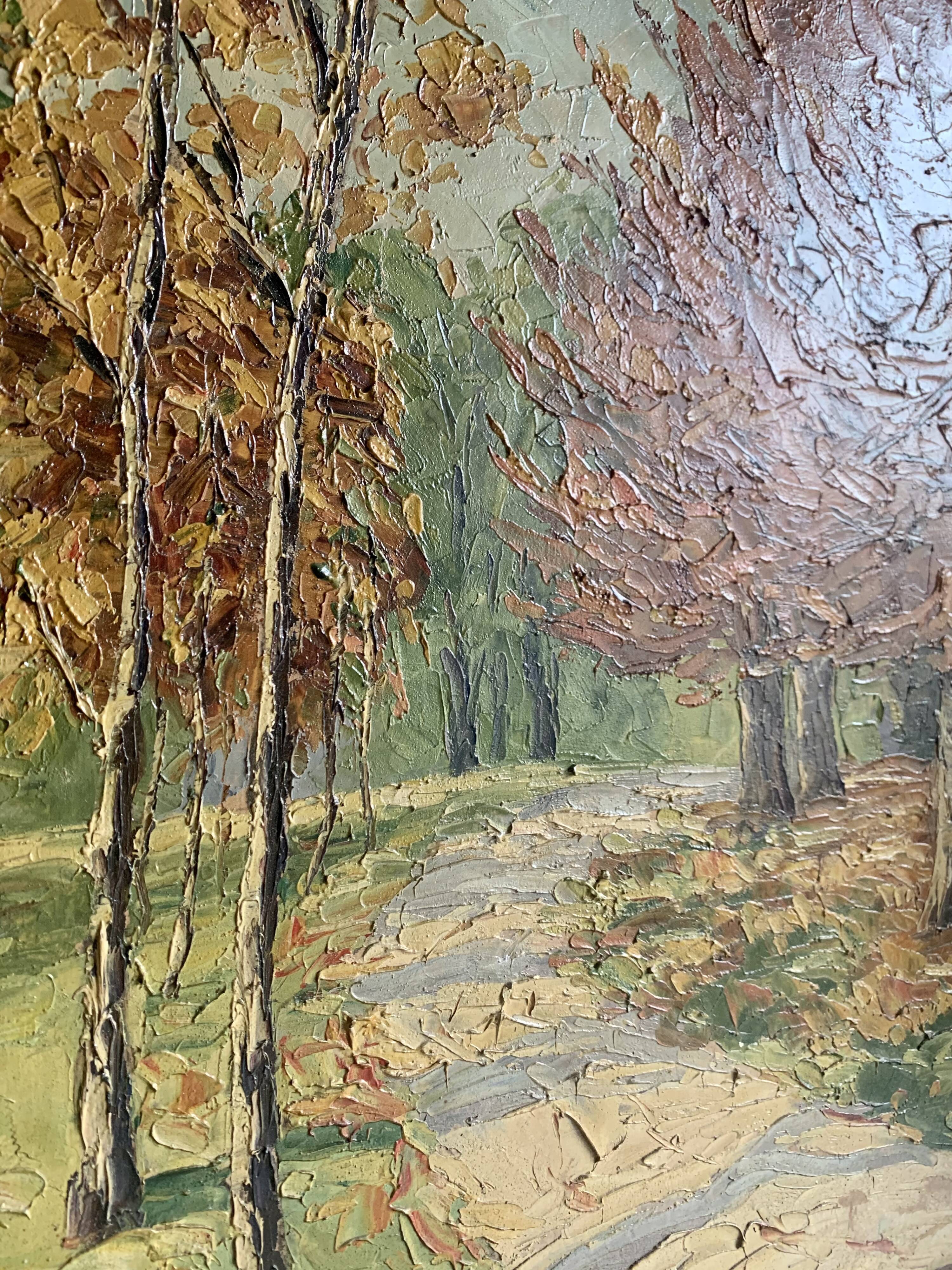 Autumn landscape, ca.1910