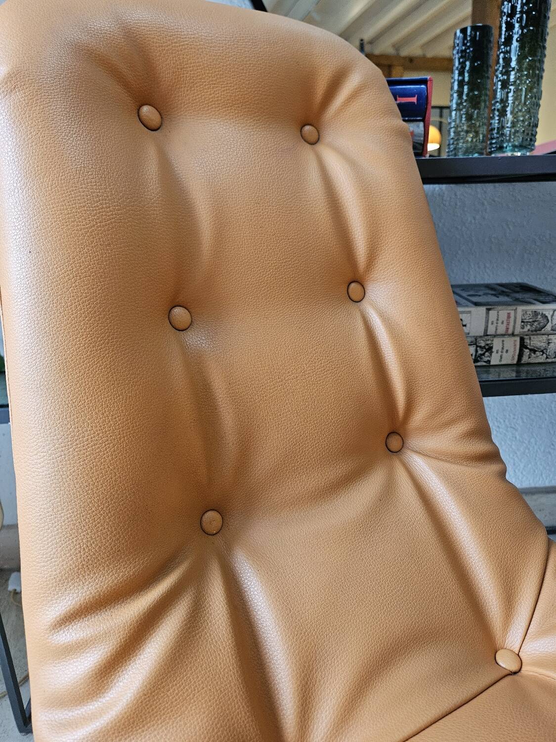 4 chaises pivotantes Gastone Rinaldi pour Rima