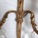Pair of bronze sconces