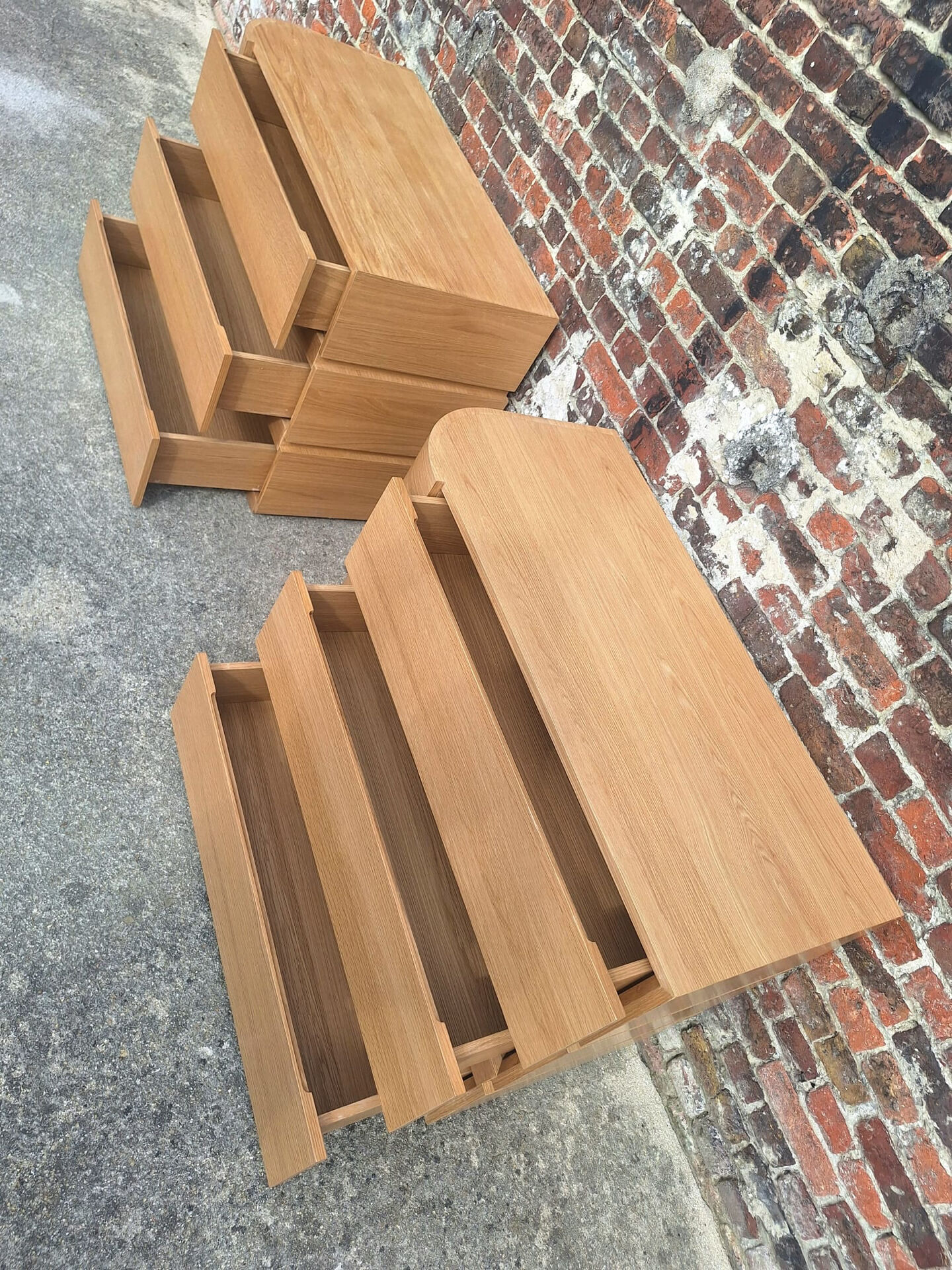 2 commodes AMPM Evoria