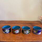 Decorated napkin rings