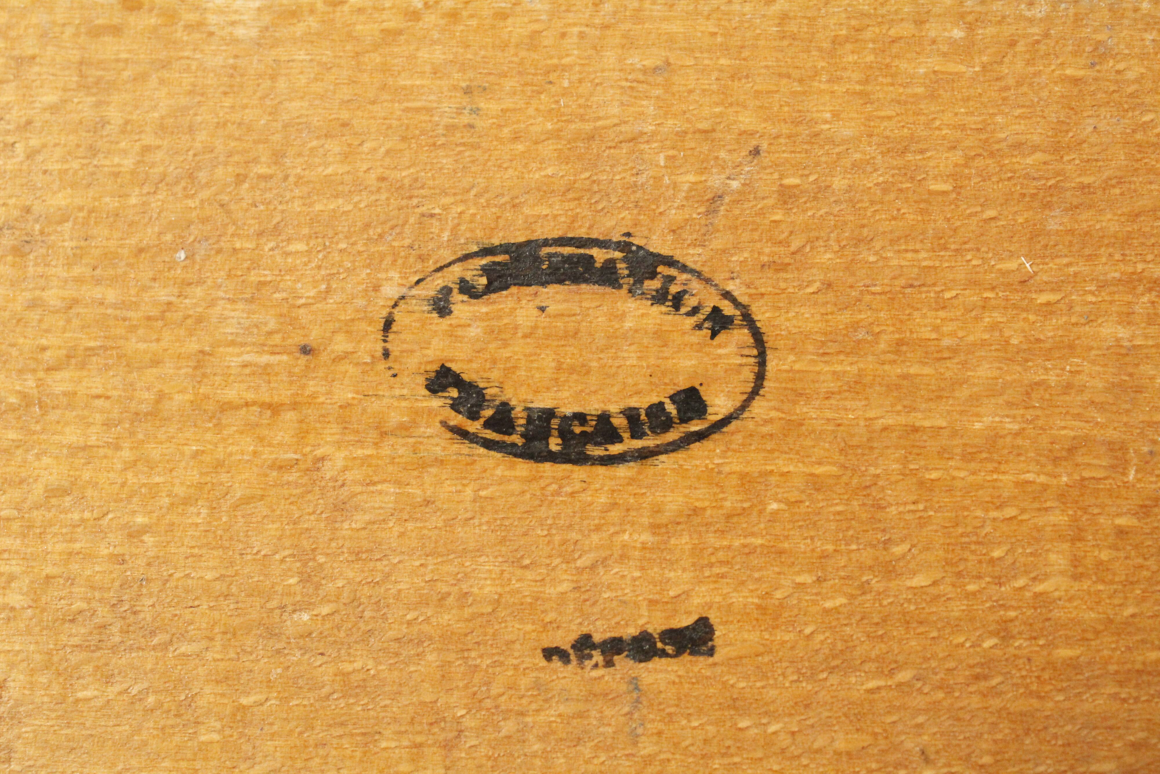 Vintage antique wooden tea towel holder 4 hooks