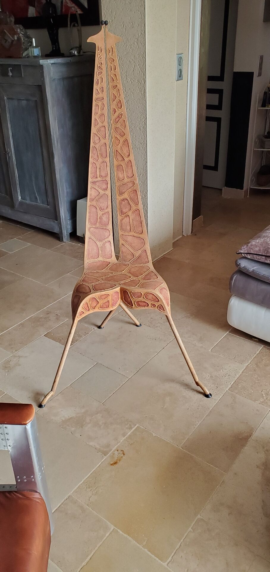 Giraffe chair by Yves Pagart