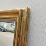 Mirror mirror mirror golden wood bistro style -1m68x1m15