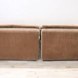 Modular Velvet Sofa by Busnelli, Italy, 1970s
