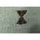 1970s Vintage Turkish Oushak Handmade Wool Cotton White Runner Rug 91x328