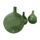 Old lady jeanne with sand collar and blown glass 10L