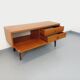 Small vintage Scandinavian teak sideboard from the 1960s.