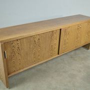 Buffet vintage de style néerlandais moderne avec finition wengé, années 1980