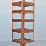 Amazing revolving showcase in 50s cherry