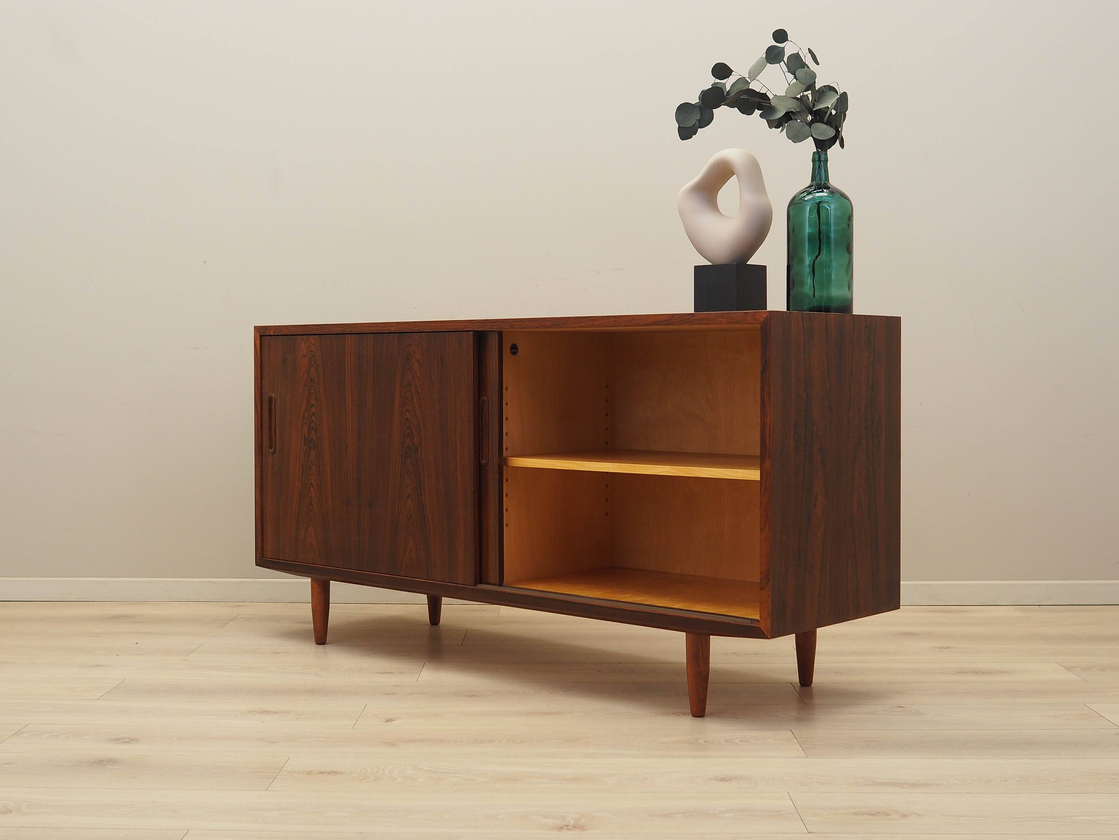 Rosewood cabinet, Danish design, 1970s, manufacturer: Hundevad