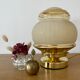Vintage art deco globe table lamp