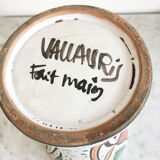 Vallauris ceramic vase, 1970