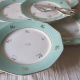 6 flat plates from Moulin des loups in good condition