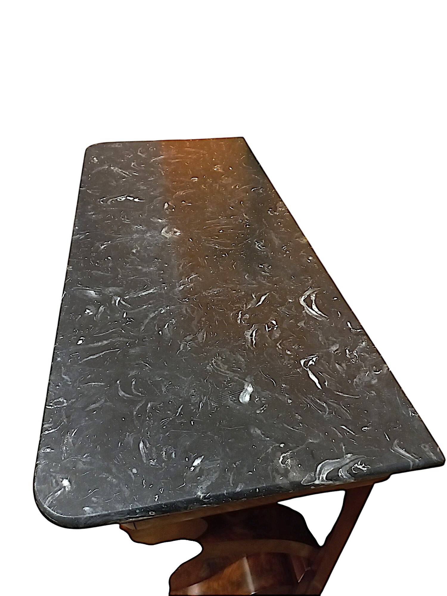 Antique console from the beginning of the 19th century