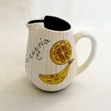 Sangria pitcher 1950s
